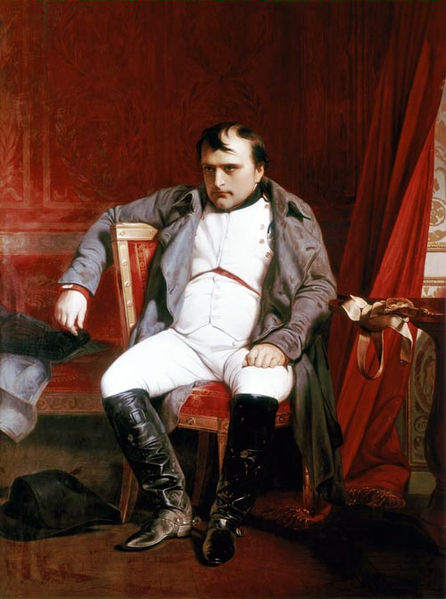 Napoleon Bonaparte abdicated in Fontainebleau